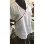 Bluza medicala cu fermoar