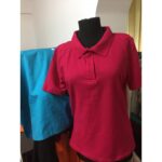 Tricou polo roz