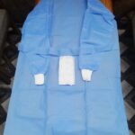 Halat ranforsat chirurgical steril cu doua prosoape