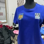 Tricou bumbac personalizat albastru