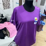 Tricou bumbac personalizat mov