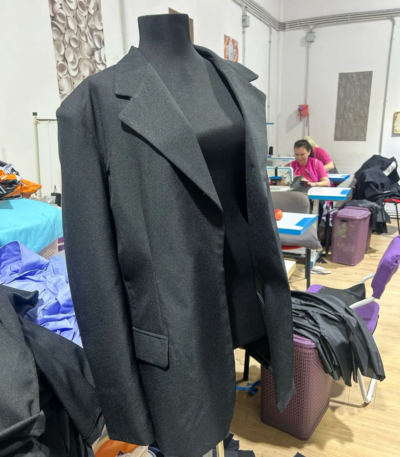 Costum pază stofă